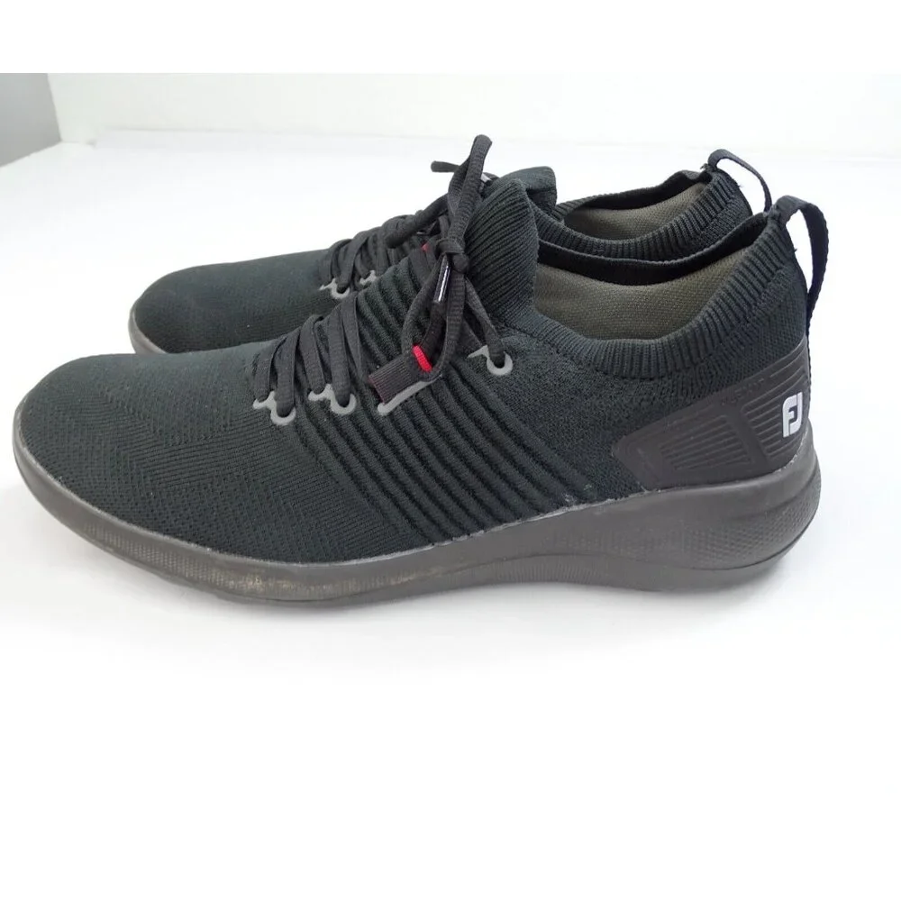 FootJoy Men's FJ Flex XP Golf Shoe, Black 11.5‎ M Shoes Spikeless 56721